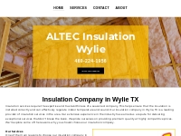 Insulation Company Wylie, TX | Spray Foam Insulation