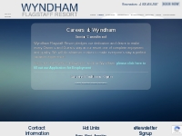 Career and Job Opportunities | Wyndham Flagstaff Resort