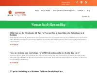 Wynnum Family Day Care Blog