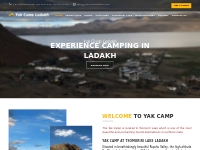 Camp in Tsomoriri Lake | Camp in Leh Ladakh | Yak Camp Ladakh