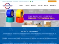  Strapping Roll Manufacturer in Pune, India, PP Strapping roll Manufac