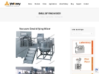 vacuum emulsifying mixer Best china lab high shear cosmetic cream silv
