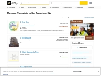 Best 30 Massage Therapists in San Francisco, CA with Reviews