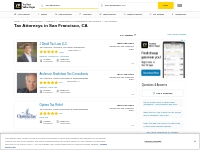Best 30 Tax Attorneys in San Francisco, CA with Reviews