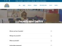 Frequently Asked Questions - York Street Early Education