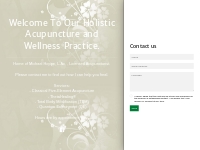 Welcome To Our Holistic Acupuncture and Wellness Practice.