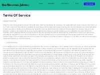 Terms Of Service - yourhomeworksolutions.com