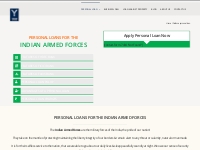 Defence Personal Loan - Military Personal Loans - 9711165183