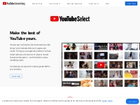 YouTube Select: Make the best of YouTube yours - YouTube Advertising