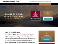 About Yvonne Thomas, Ph.D. - Licensed Psychologist Los Angeles