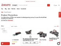 Product Promotions - Don t miss out on these Zacuto specials