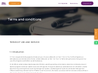 Terms and Conditions - Zell Education