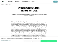 Terms of Use | ZenBusiness Inc.