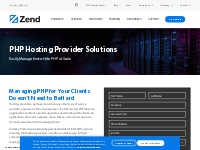 PHP Hosting Provider Solutions | Zend by Perforce