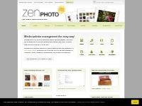 ZenphotoCMS - The simpler media website CMS