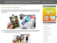 Jual Flashdisk Kartu OTG - usb Card OTGCD01 | zeropromosi | souvenir b