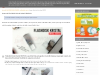 Souvenir Flashdisk Kristal Swivel FDSPC31 | zeropromosi | souvenir bar