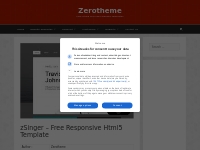 zSinger - Free Responsive Html5 Template - Zerotheme