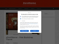 zDontStarve – Free Bootstrap Theme - Zerotheme