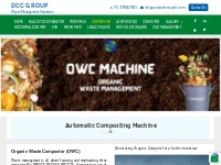 Organic Waste Composter, Composting Machine, OWC machine