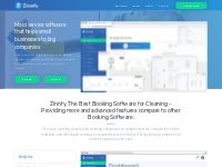 Cleaning Online Booking System | SaaS Scheduling Software| Apps| Zinnf