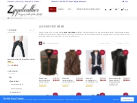 Men's Leather Vests | Leather Vests for Men | ZippiLeather