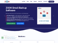 ZOOK Software  - An Official Website for Your Email Solutions