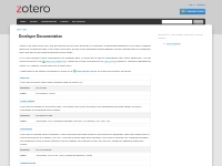  	dev:start [Zotero Documentation]