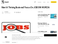 Want A Thriving Business? Focus On JOBS IN MURCIA | Zupyak