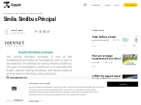 Similia Similibus Principal | Zupyak