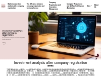 Investment analysis after company registration