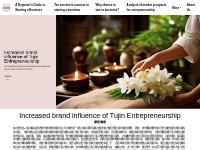 Increased brand influence of Tujin Entrepreneurship