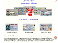 Your Fake ID Templates   Fake Drivers License Templates