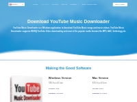 Download YouTube Music Downloader Software - YouTube Video/Music Downl