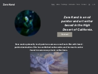 Zara Kand: New Contemporary Artist of Oil Paintings and Animation