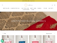 Blouse Material Online | Designer Blouse Material | Unstitched Blouse 