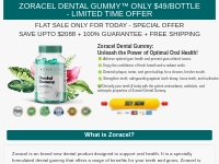 zoracel dental gummy [Official™] - Oral Health Gummy