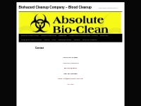   Contact | Biohazard Cleanup Company   Blood Cleanup
