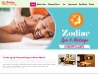 Body Massage in Ahmedabad | Zodiac Spa & Massage Ahmedabad, We offer m