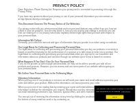 Privacy Policy - Dave Nicholson