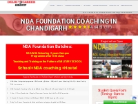 Delhi career GroupNDA Foundation Coaching in Chandigarh | NDA Foundati