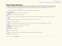 XFN - XHTML Friends Network