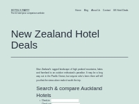 New Zealand Hotel Deals - NZ Hotel Price Comparison