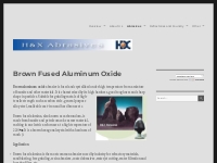 Brown Fused Aluminum Oxide   H X Abrasives