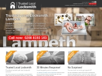 Trusted Local Locksmith in Lambeth - Call now: 0208 8193 163