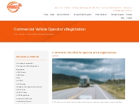 Commercial Vehicle Operator's Registration | Legacy Permits