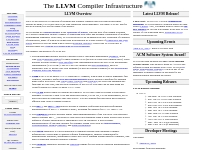 The LLVM Compiler Infrastructure Project