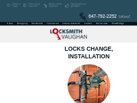 Lock change | Door lock Installation - Vaughan (Ontario)