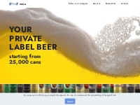 PRIVATE LABEL BEER -