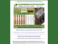Railings And Stairs Canada - Stair Treads, Hardwood Spindles, Handrail